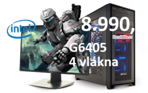 HerníDěla - Intel G6405 8GB RAM SSD Windows 10