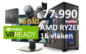 HerníDěla - AMD RYZEN 7 7700X NVIDIA RTX 4080 16GB 32GB RAM SSD Windows 11