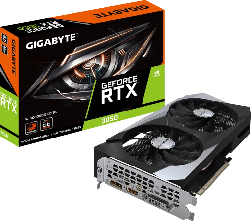 GIGABYTE RTX 3050 WINDFORCE OC