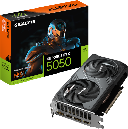GIGABYTE RTX 5050 WINDFORCE OC 8G