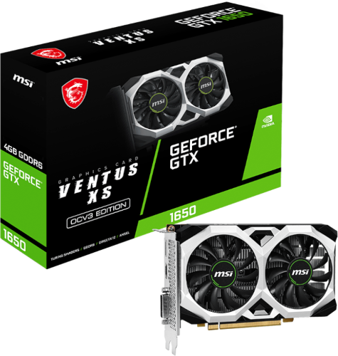 MSI GTX 1650 VENTUS XS OCV3