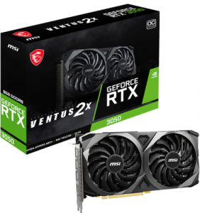MSI RTX 3050 VENTUS 2X 8G OC