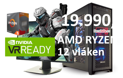 HerníDěla - AMD RYZEN 5 4500 NVIDIA RTX 3050 8GB 16GB RAM SSD Windows 11