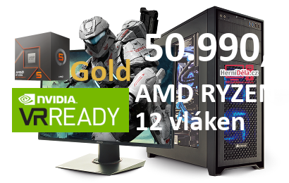 HerníDěla - AMD RYZEN 5 8400F NVIDIA RTX 5070 Ti 32GB RAM SSD Windows 11