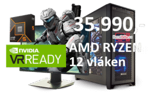 HerníDěla - AMD RYZEN 5 9600X NVIDIA RTX 5060 Ti 16GB 16GB RAM Windows 11