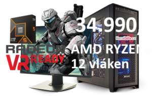 HerníDěla - AMD RYZEN 5 9600X Radeon RX 9060 XT 16GB RAM SSD Windows 11