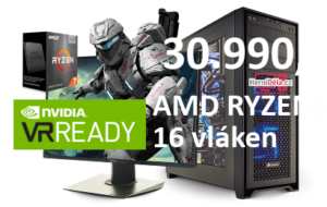 HerníDěla - AMD RYZEN 7 5700X3D NVIDIA RTX 4060 Ti 16GB RAM Windows 11