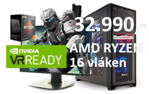 HerníDěla - AMD RYZEN 7 5700X3D NVIDIA RTX 5060 Ti 16GB 16GB RAM Windows 11