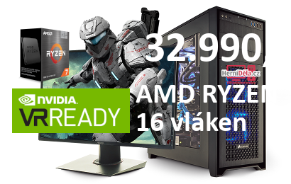 HerníDěla - AMD RYZEN 7 5700X3D NVIDIA RTX 5060 Ti 16GB 16GB RAM Windows 11