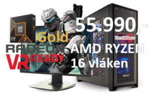 HerníDěla - AMD RYZEN 5 9600X Radeon RX 9070 XT 32GB RAM SSD Windows 11