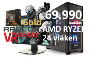 HerníDěla - AMD RYZEN 9 9900X Radeon RX 7900 XTX 32GB RAM SSD Windows 11