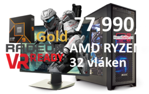 HerníDěla - AMD RYZEN 9 9950X Radeon RX 7900 XTX 32GB RAM SSD Windows 11
