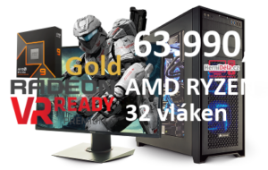 HerníDěla - AMD RYZEN 9 9950X Radeon RX 9070 XT 32GB RAM SSD Windows 11