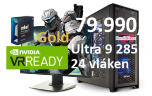 HerníDěla - Intel Ultra 9 285K NVIDIA RTX 4080 SUPER 32GB RAM SSD Windows 11