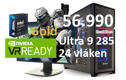 HerníDěla – Intel Ultra 9 285K NVIDIA RTX 5070 12GB 32GB RAM SSD Windows 11