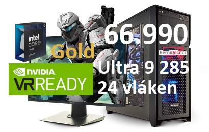 HerníDěla - Intel Ultra 9 285K NVIDIA RTX 5070 Ti 32GB RAM SSD Windows 11