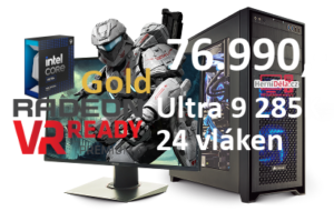 HerníDěla - Intel Ultra 9 285K Radeon RX 7900 XTX 32GB RAM SSD Windows 11