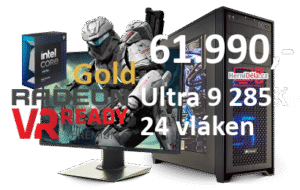 HerníDěla - Intel Ultra 9 285K Radeon RX 9070 XT 32GB RAM SSD Windows 11