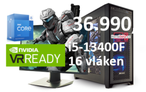 HerníDěla - Intel i5-13400F NVIDIA RTX 3070 8GB 16GB RAM SSD Windows 11