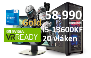 HerníDěla - Intel i5-13600KF NVIDIA RTX 4070 Ti 32GB RAM SSD Windows 11