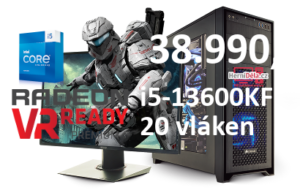 HerníDěla - Intel i5-13600KF Radeon RX 6700 XT 16GB RAM SSD Windows 11