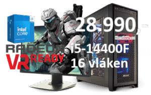 HerníDěla - Intel i5-14400F Radeon RX 7700 XT 16GB RAM SSD Windows 11