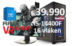 HerníDěla - Intel i5-14400F Radeon RX 9070 XT 32GB RAM SSD Windows 11