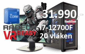 HerníDěla - Intel i7-12700F Radeon RX 9060 XT 16GB RAM SSD Windows 11