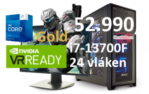HerníDěla - Intel i7-13700F NVIDIA RTX 4070 Ti 32GB RAM SSD Windows 11