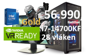 HerníDěla - Intel i7-14700KF NVIDIA RTX 4070 Ti SUPER 32GB RAM SSD Windows 11
