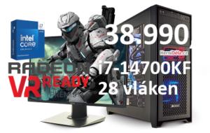 HerníDěla - Intel i7-14700KF Radeon RX 6700 XT 16GB RAM SSD Windows 11