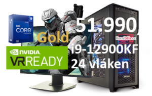 HerníDěla - Intel i9-12900KF NVIDIA RTX 3070 8GB 16GB RAM SSD Windows 11