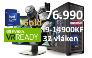 HerníDěla - Intel i9-14900KF NVIDIA RTX 4080 16GB 32GB RAM SSD Windows 11