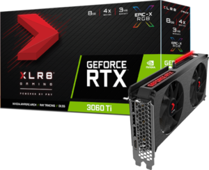 PNY RTX 3060 Ti 8GB XLR8 Gaming REVEL EPIC-X RGB Edition