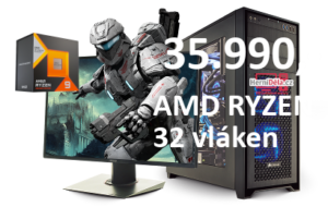 HerníDěla - AMD RYZEN 9 7950X3D 32GB RAM SSD Windows 11