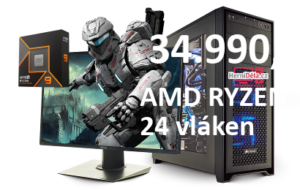 HerníDěla - AMD RYZEN 9 9900X 32GB RAM SSD Windows 11