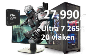 HerníDěla - Intel Ultra 7 265K 32GB RAM SSD Windows 11