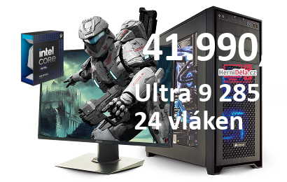 HerníDěla - Intel Ultra 9 285K 32GB RAM SSD Windows 11