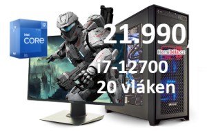 HerníDěla - Intel i7-12700 16GB RAM SSD Windows 11