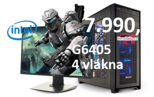 HerníDěla - Intel G6405 8GB RAM SSD Windows 10