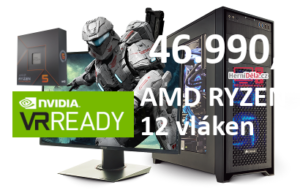 HerníDěla - AMD RYZEN 5 7600X NVIDIA RTX 3060 Ti 16GB RAM SSD Windows 11