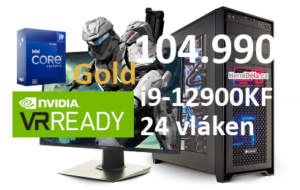 HerníDěla - Intel i9-12900KF NVIDIA RTX 4090 24GB 32GB RAM SSD Windows 11