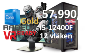 HerníDěla - Intel i5-12400F Radeon RX 7900 XT 32GB RAM SSD Windows 11