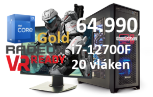 HerníDěla - Intel i7-12700F Radeon RX 7900 XT 32GB RAM SSD Windows 11