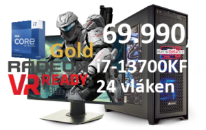HerníDěla - Intel i7-13700KF Radeon RX 7900 XT 32GB RAM SSD Windows 11